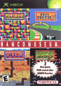 Namco Museum Xbox US box art
